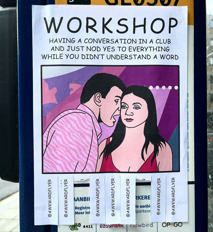I Create Super Awkward Flyers And Paste Them In The Streets (40 Images)