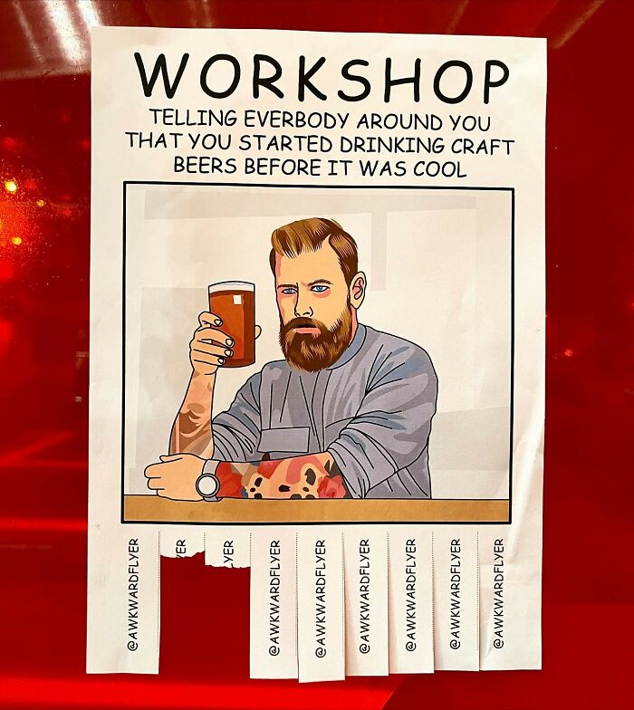 I Create Super Awkward Flyers And Paste Them In The Streets (40 Images)