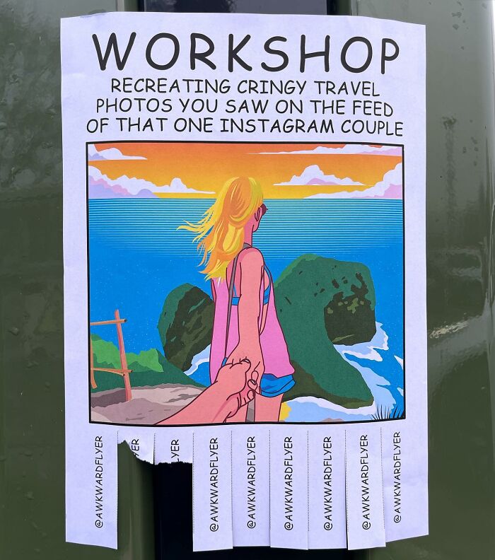 I Create Super Awkward Flyers And Paste Them In The Streets (40 Images)