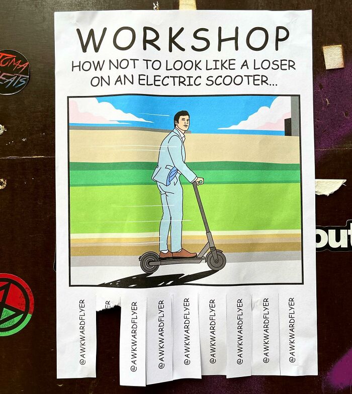 I Create Super Awkward Flyers And Paste Them In The Streets (40 Images)