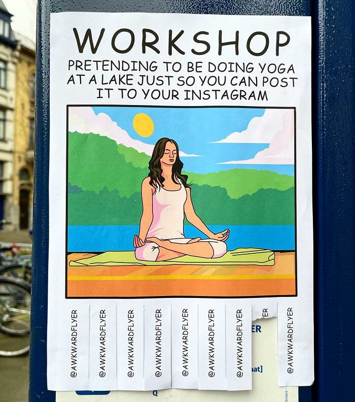 I Create Super Awkward Flyers And Paste Them In The Streets (40 Images)
