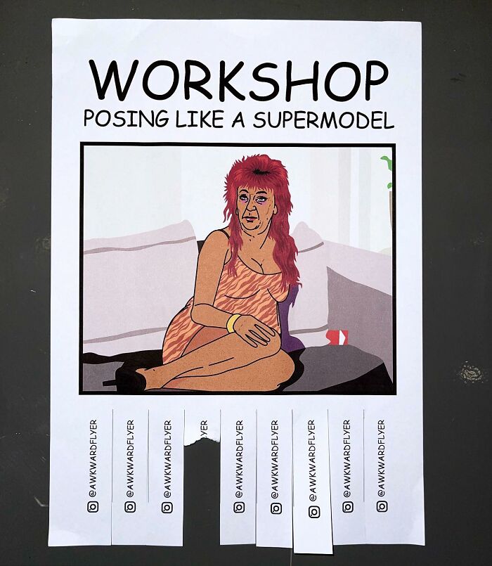 I Create Super Awkward Flyers And Paste Them In The Streets (40 Images)