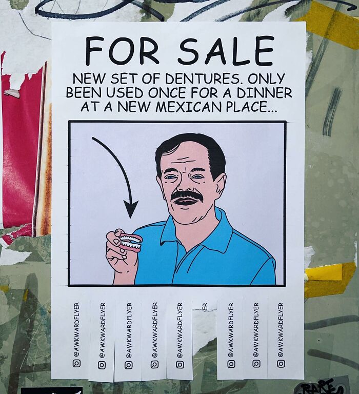 I Create Super Awkward Flyers And Paste Them In The Streets (40 Images)