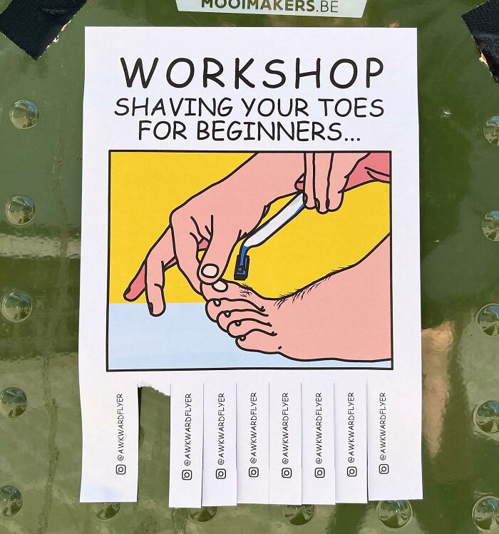 I Create Super Awkward Flyers And Paste Them In The Streets (40 Images)