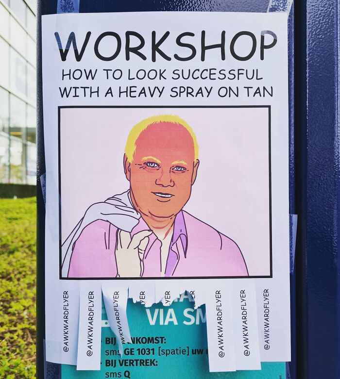 I Create Super Awkward Flyers And Paste Them In The Streets (40 Images)
