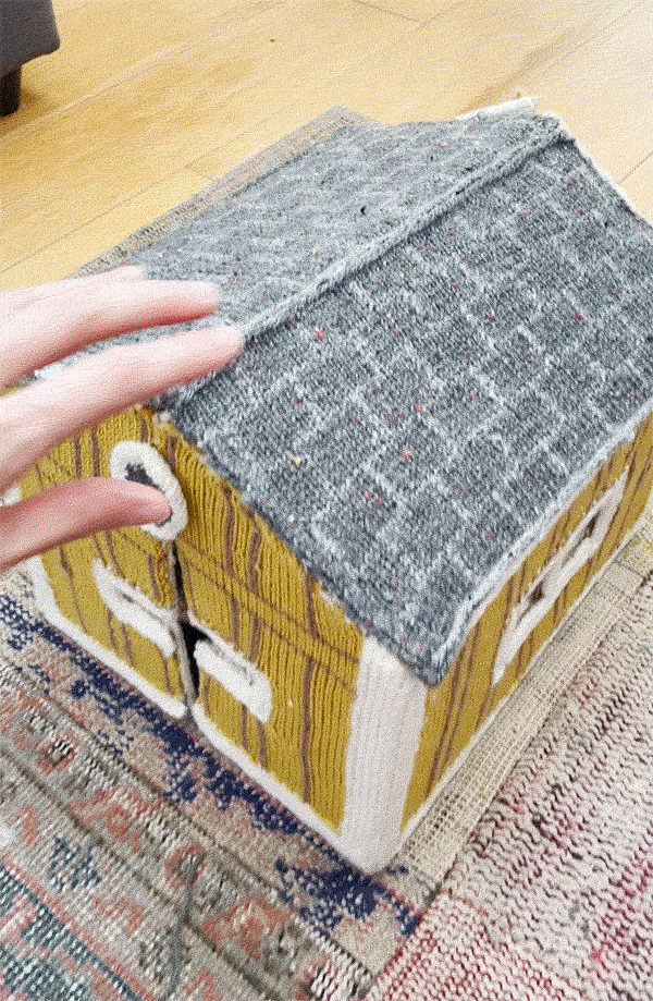 I Knit A Tiny House And Now I Want To Shrink And Move In