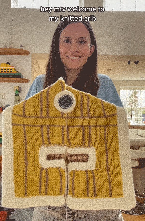 I Knit A Tiny House And Now I Want To Shrink And Move In