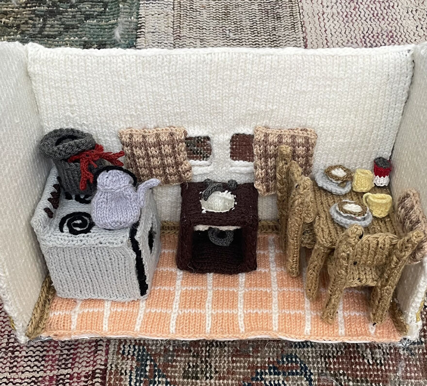 I Knit A Tiny House And Now I Want To Shrink And Move In