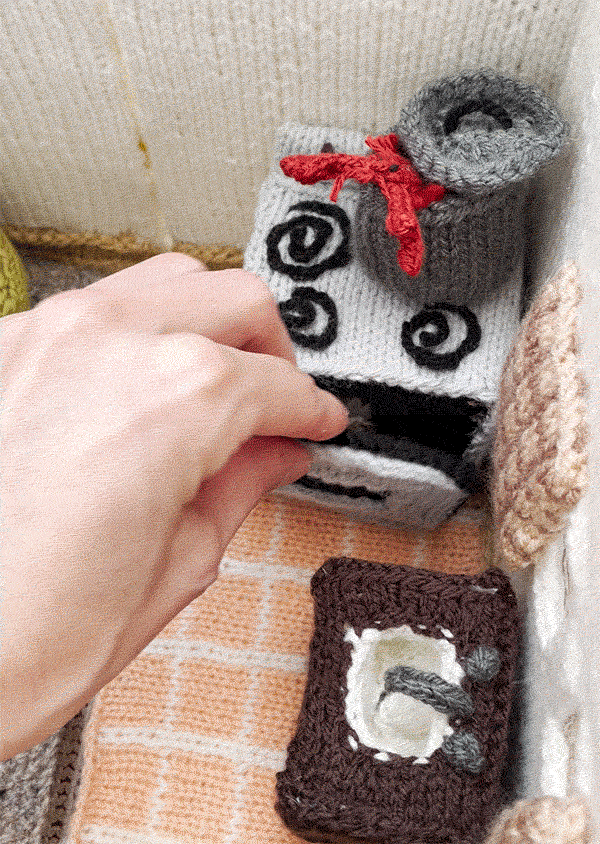 I Knit A Tiny House And Now I Want To Shrink And Move In