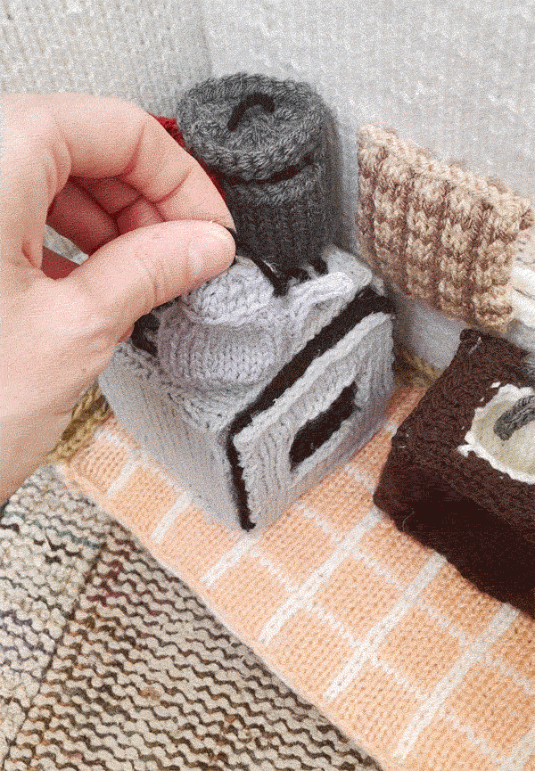 I Knit A Tiny House And Now I Want To Shrink And Move In