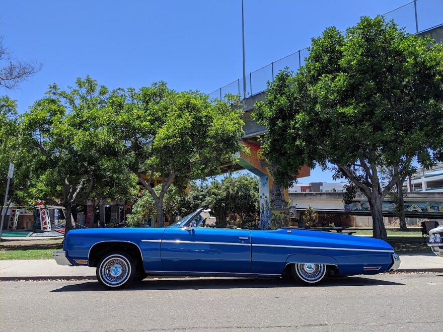 If The Mona Lisa Is Appritiated As Art Than Socal's Lowrider Scene Is A Rolling, Hopping Masterpiece (Cellphone)