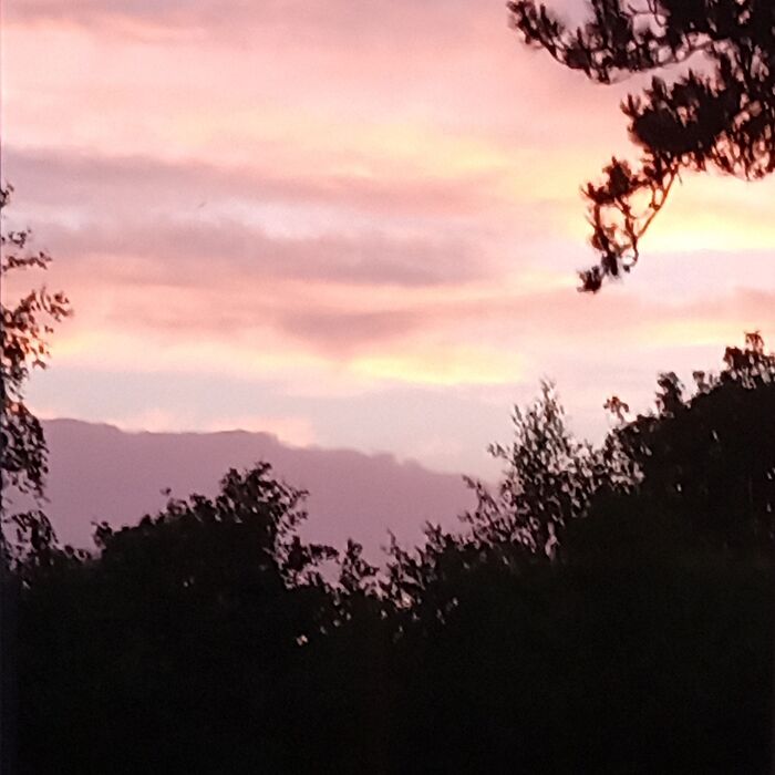 The Sunset Last Week, Was The Ending Of Spring And Now We're Into Summer