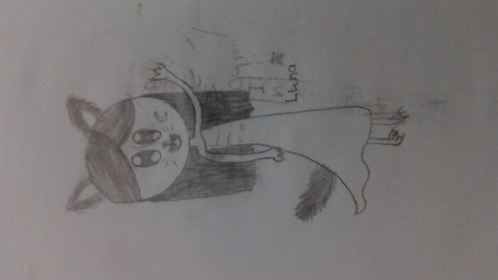 Oc I Drew A While Ago. My Take On A Werewolf! :)