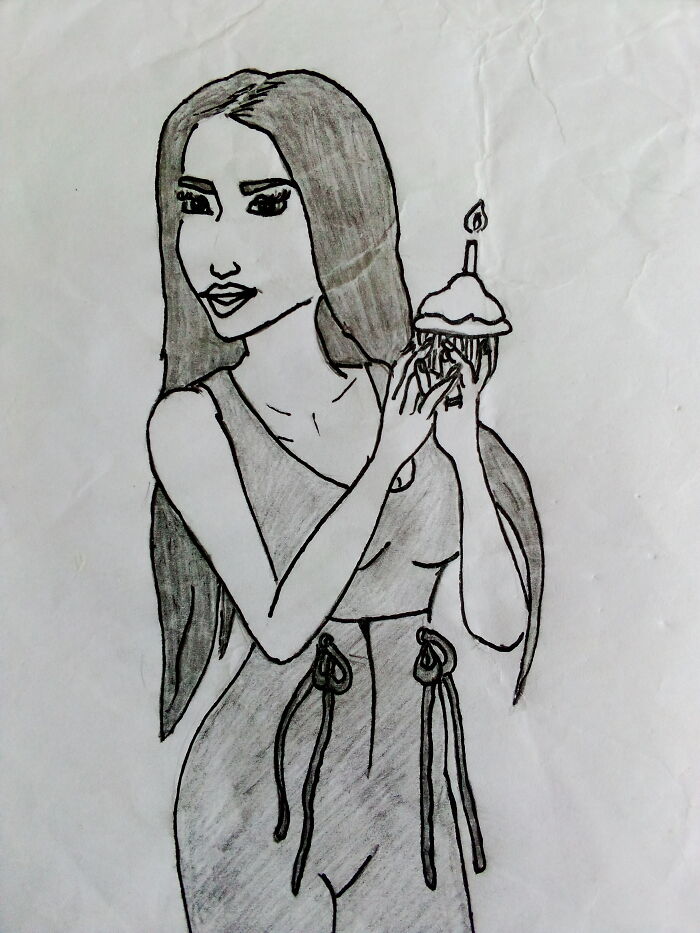 8 Pics Of My Drawings From When I Was 16 Years Old