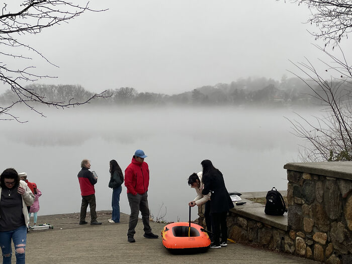 The Day Fog Covered The Lake