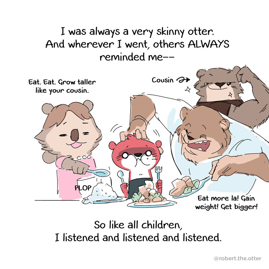 Man-Up: My Wholesome Comic About An Otter Who Overcame Societal Expectations And Learned To Love Himself For Who He Is