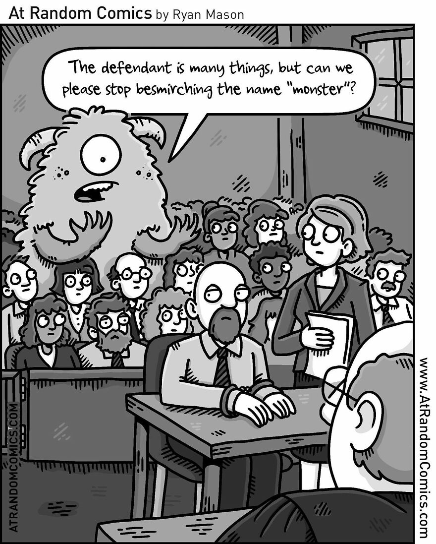 Ryan Mason's Hilarious Single-Panel Comics With Sudden Twists (New Pics)