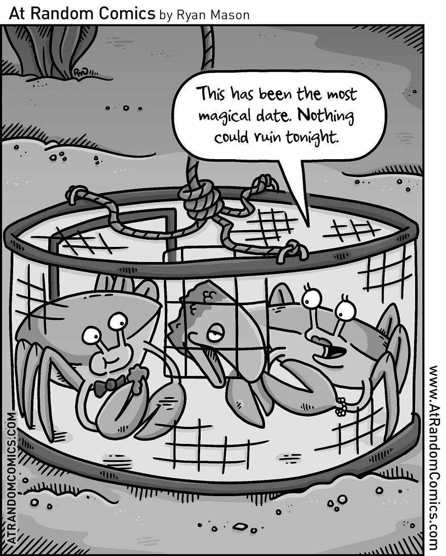 Ryan Mason's Hilarious Single-Panel Comics With Sudden Twists (New Pics)