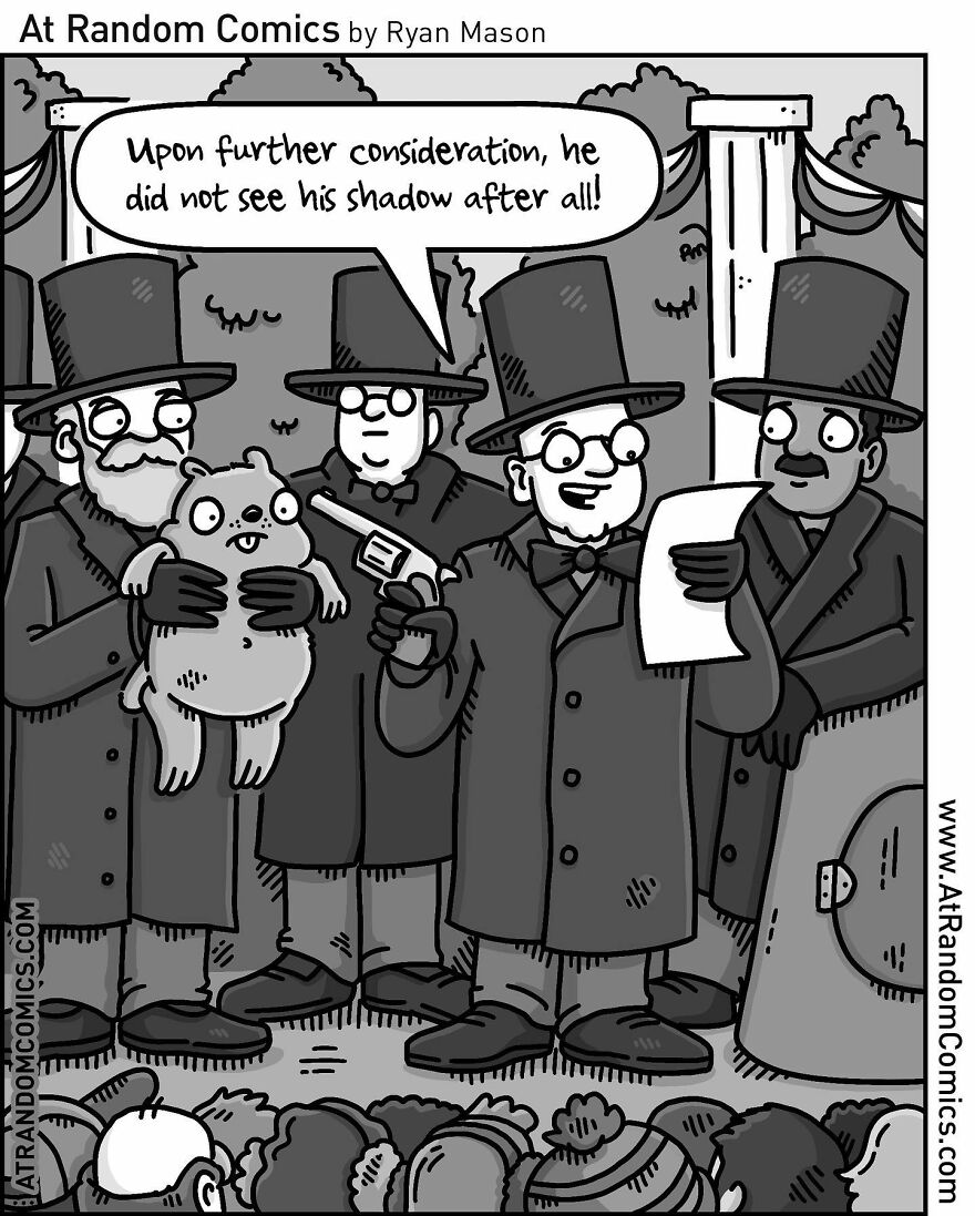 Ryan Mason's Hilarious Single-Panel Comics With Sudden Twists (New Pics)