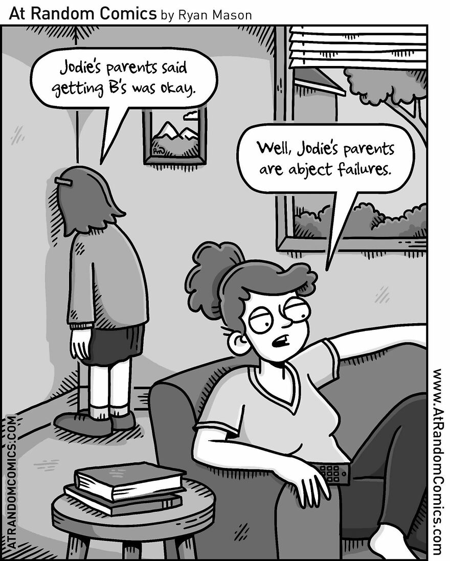 Ryan Mason's Hilarious Single-Panel Comics With Sudden Twists (New Pics)