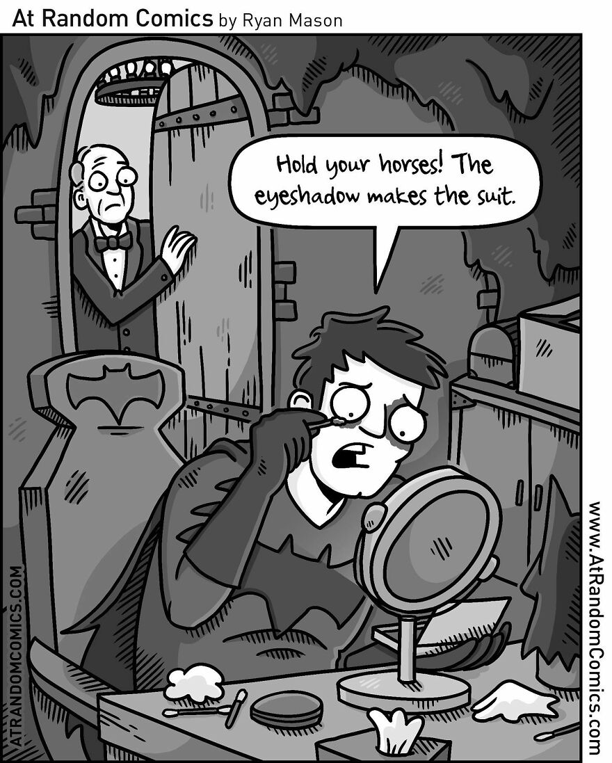 Ryan Mason's Hilarious Single-Panel Comics With Sudden Twists (New Pics)