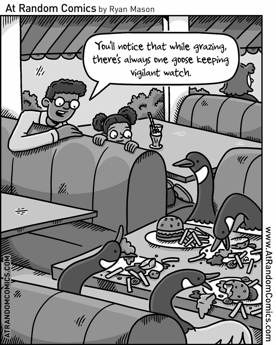 Ryan Mason's Hilarious Single-Panel Comics With Sudden Twists (New Pics)