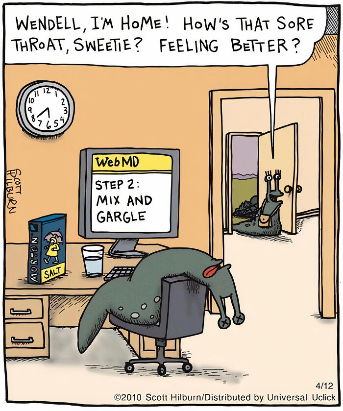 Scott Hilburn's Dark Comics That Will Make You Feel Nostalgic
