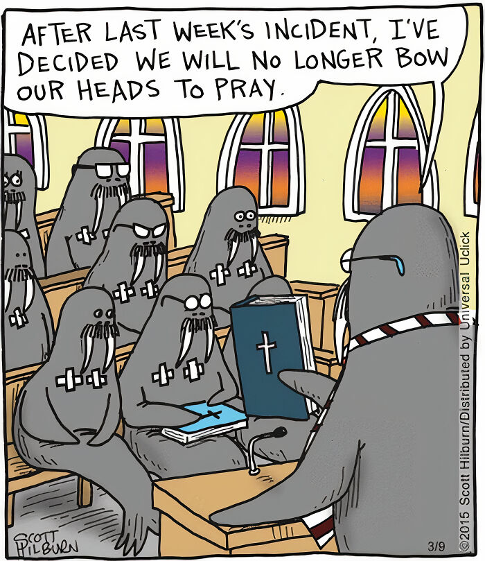 Scott Hilburn's Dark Comics That Will Make You Feel Nostalgic