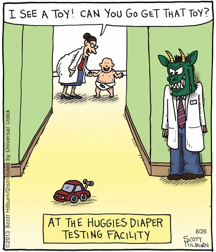 Scott Hilburn's Dark Comics That Will Make You Feel Nostalgic