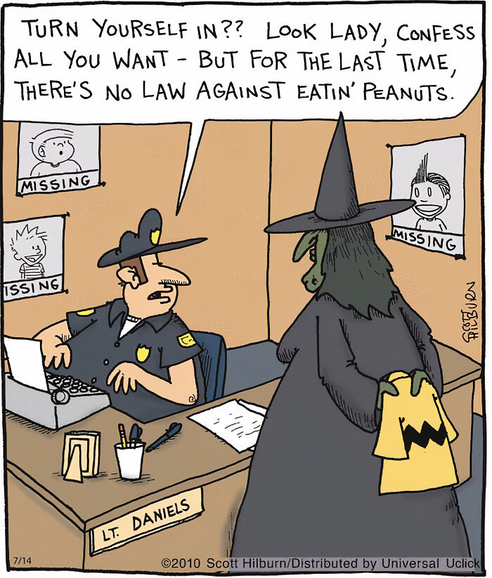 Scott Hilburn's Dark Comics That Will Make You Feel Nostalgic
