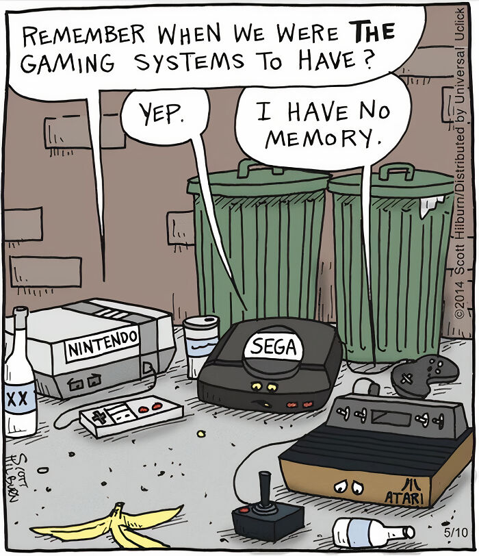 Scott Hilburn's Dark Comics That Will Make You Feel Nostalgic