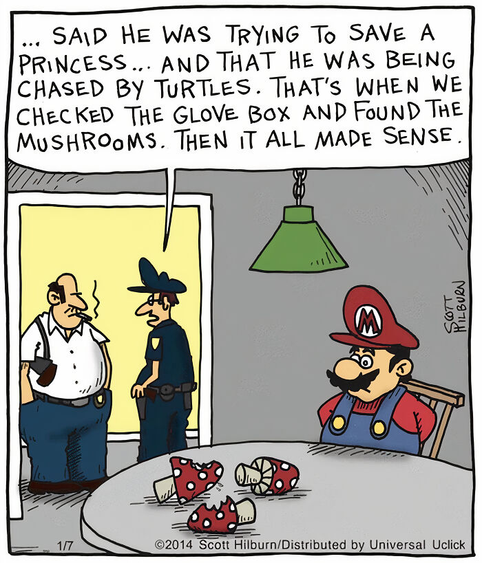 Scott Hilburn's Dark Comics That Will Make You Feel Nostalgic