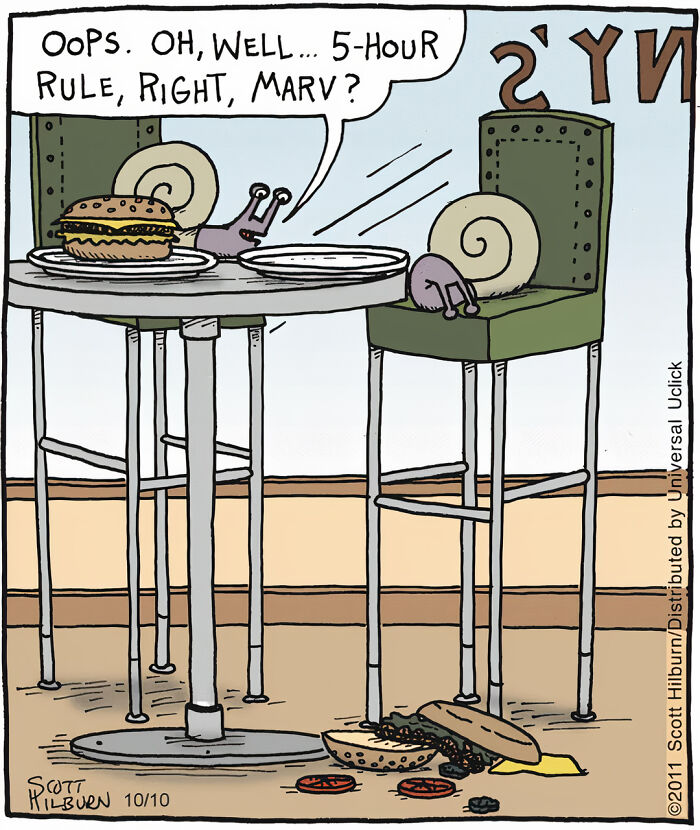 Scott Hilburn's Dark Comics That Will Make You Feel Nostalgic