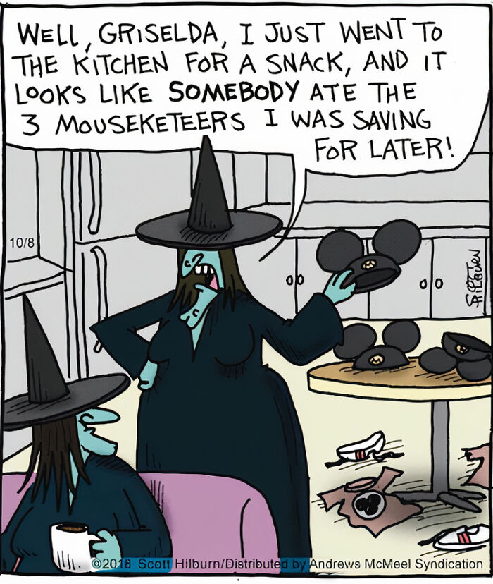 Scott Hilburn's Dark Comics That Will Make You Feel Nostalgic