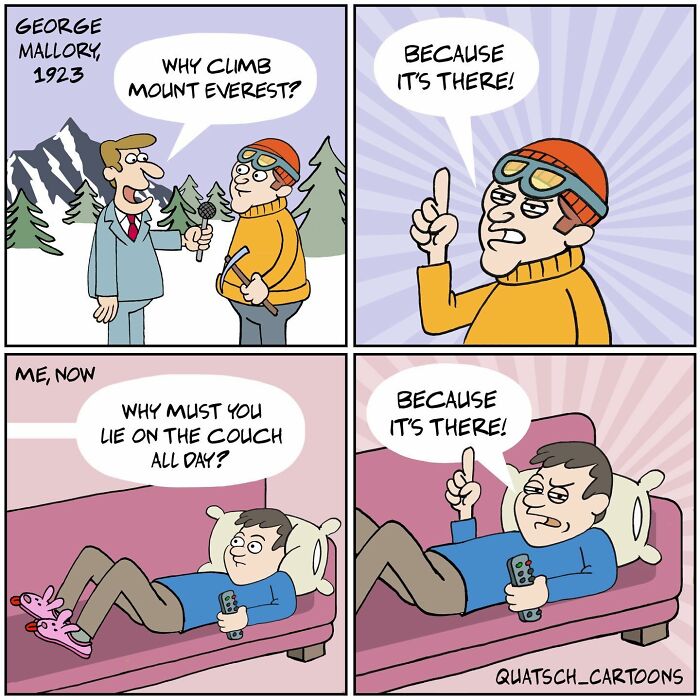 This Comics Artist Illustrates Absurd And Fun Situations That Might Make You Laugh (36 New Pics)