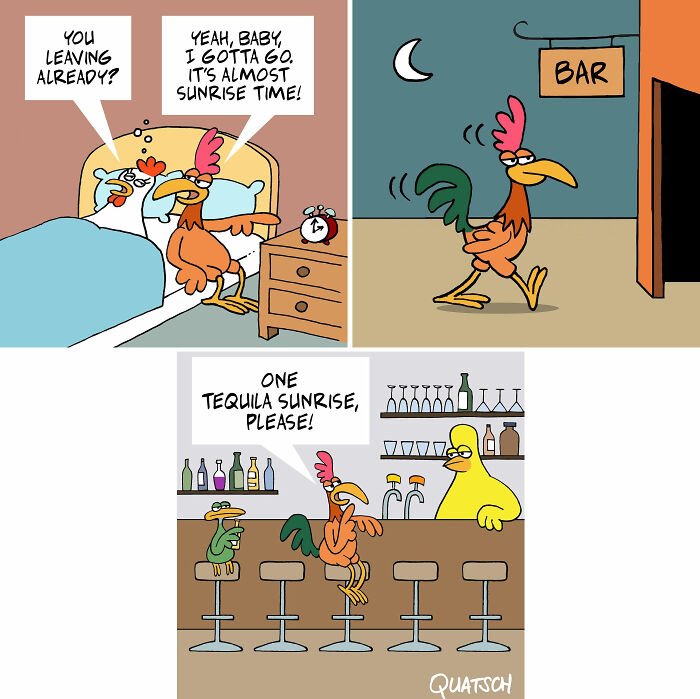 This Comics Artist Illustrates Absurd And Fun Situations That Might Make You Laugh (36 New Pics)