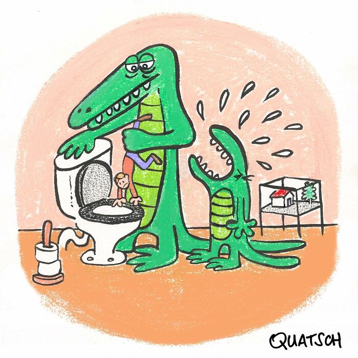 This Comics Artist Illustrates Absurd And Fun Situations That Might Make You Laugh (36 New Pics)