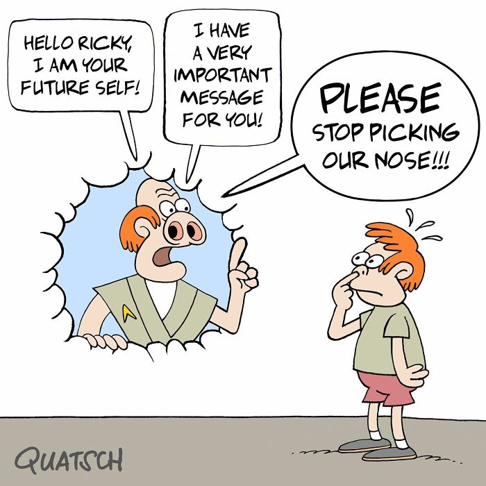 This Comics Artist Illustrates Absurd And Fun Situations That Might Make You Laugh (36 New Pics)