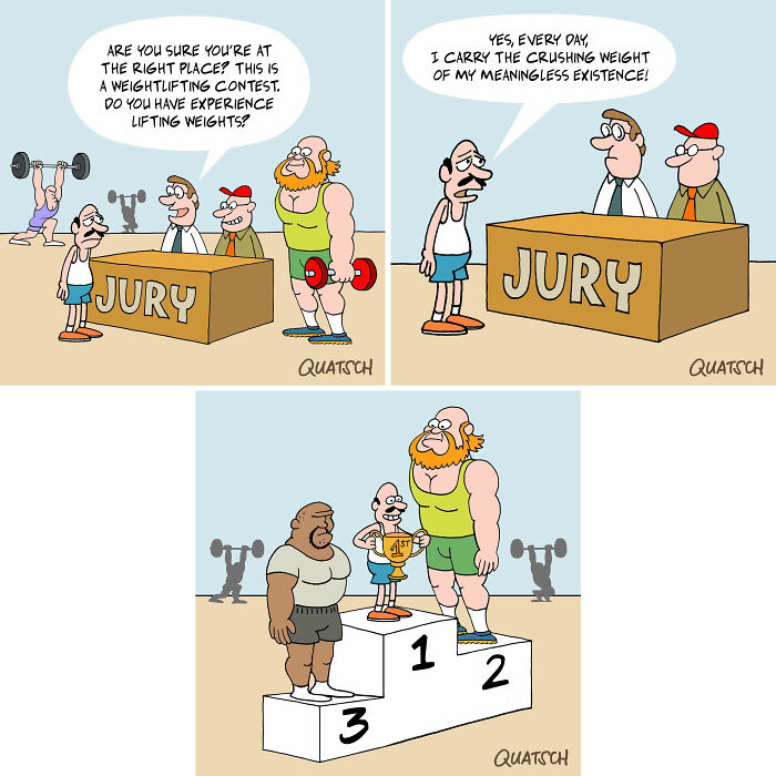 This Comics Artist Illustrates Absurd And Fun Situations That Might Make You Laugh (36 New Pics)