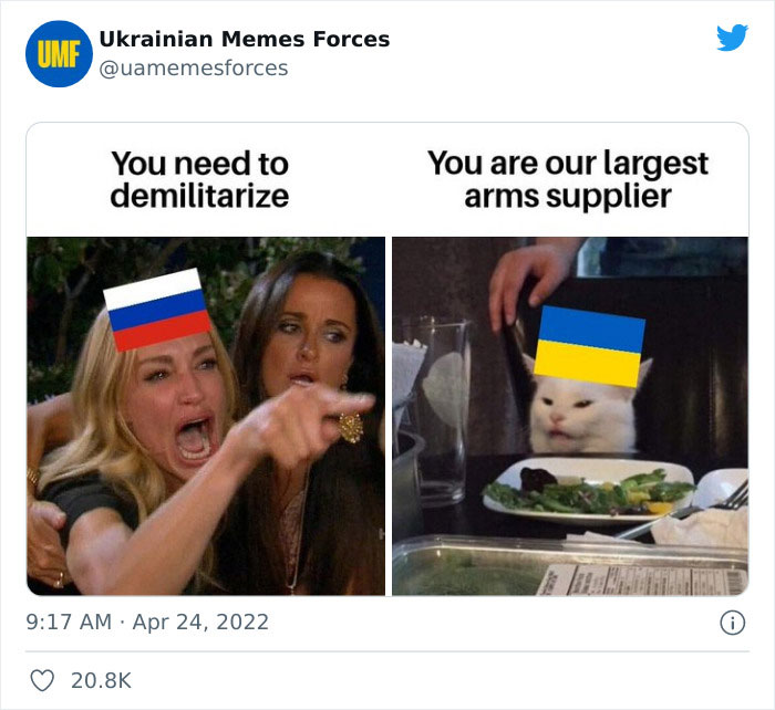 Ukrainian Memes Forces Twitter