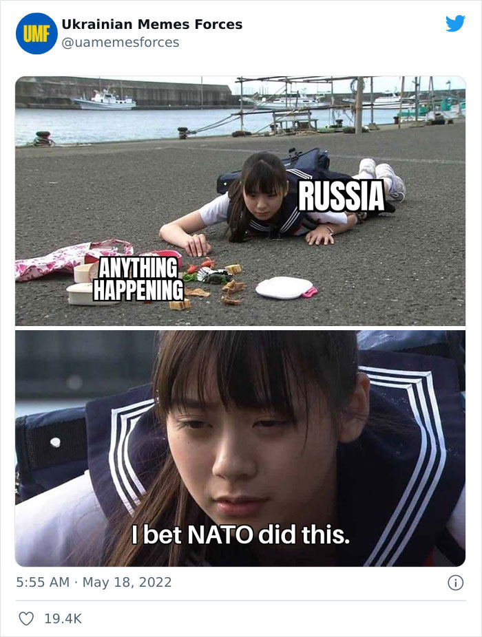 Ukrainian Memes Forces Twitter