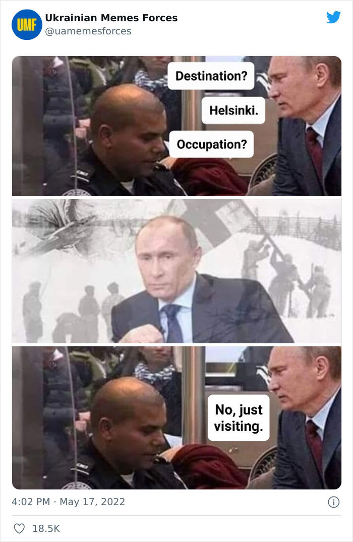 Ukrainian Memes Forces Twitter