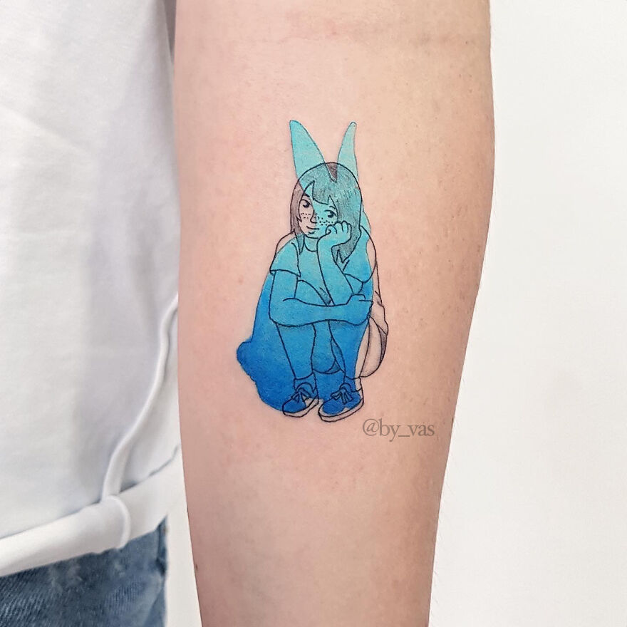 Unique "Pellucid" Tattoos By Vas