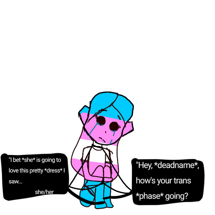 Trans Boy Held Down By Transphobic Comments, Incorrect Pronouns, And His Dead Name