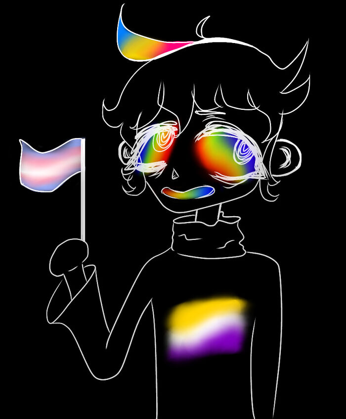 Happy Pride! (Not My Best Art)