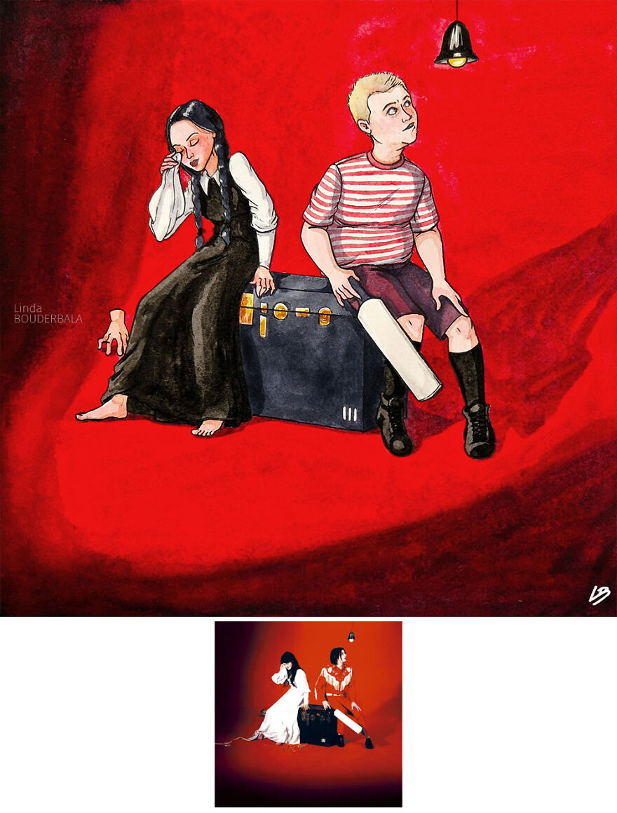 The White Stripes - Elephant / Wenesday & Pugsley Addams