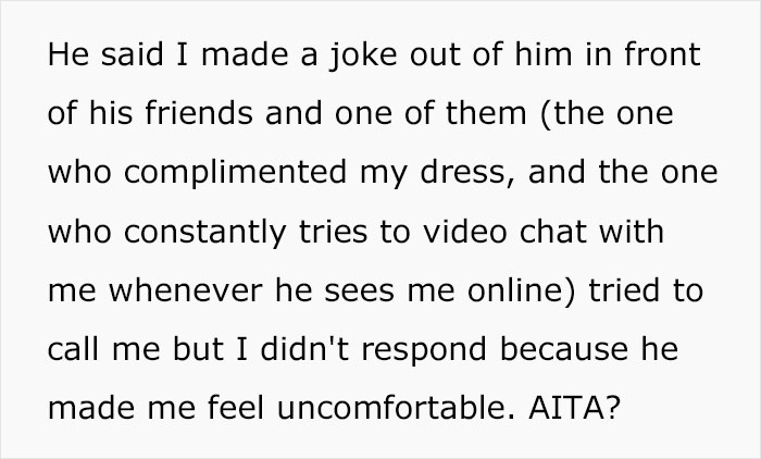 Wife Convinced Husband Intentionally Spilled Wine On Her Dress After She Refused To Wear The $300 One He Got Her