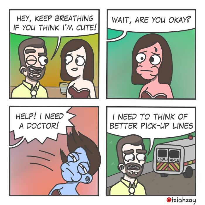 'zayatoon' Humorous Comics With Unexpected Endings