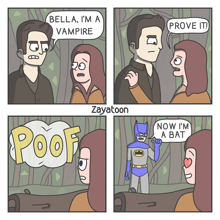 'zayatoon' Humorous Comics With Unexpected Endings