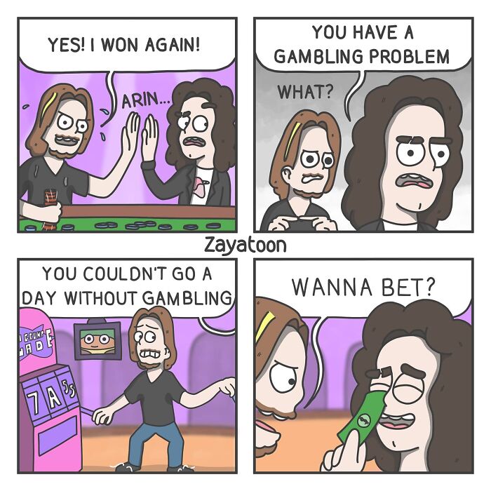 'zayatoon' Humorous Comics With Unexpected Endings